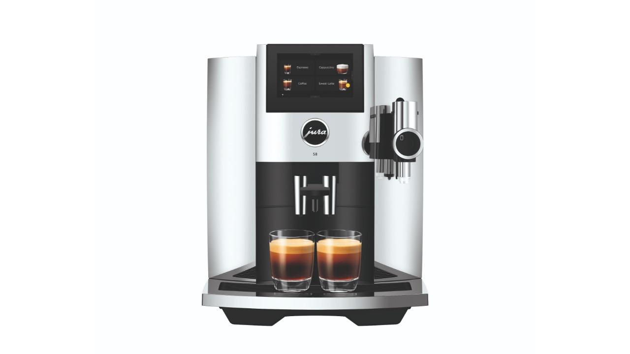 Jura S8 Automatic Coffee Machine Chrome Harvey Norman