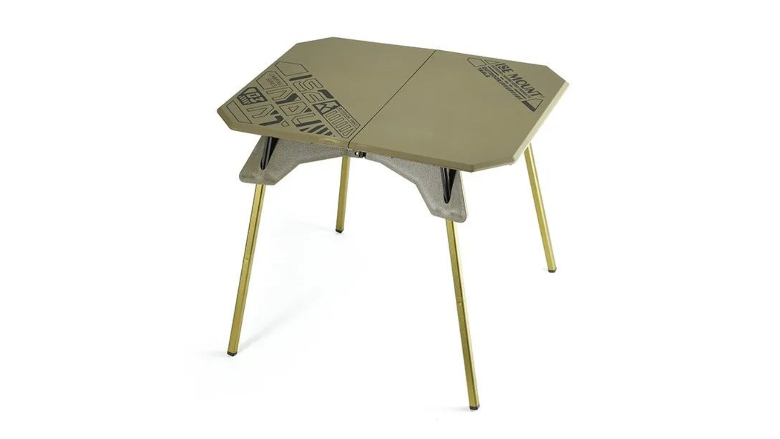NNEOBA Adjustable Folding Camping Table - Green