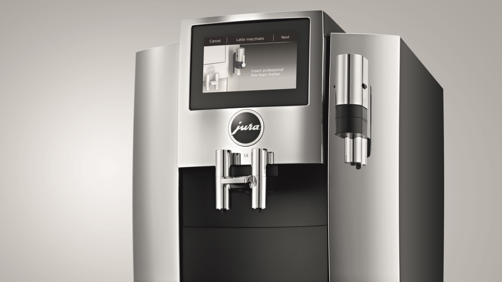 Jura S8 Automatic Coffee Machine Chrome (Inta) Harvey Norman