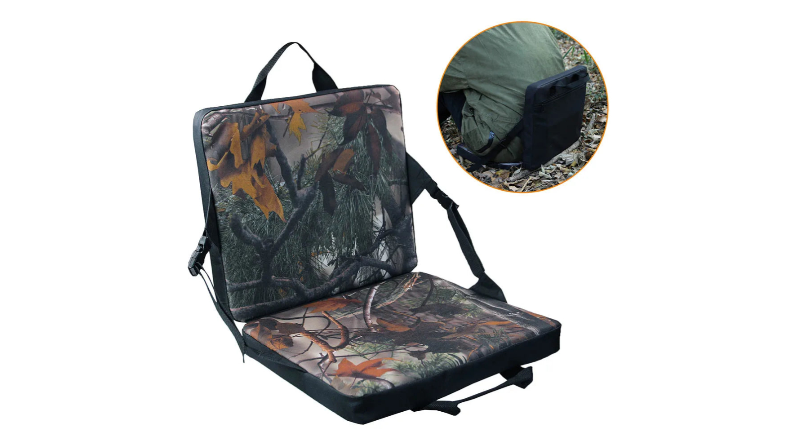 NNEOBA Cushion Back Support Folding Chair