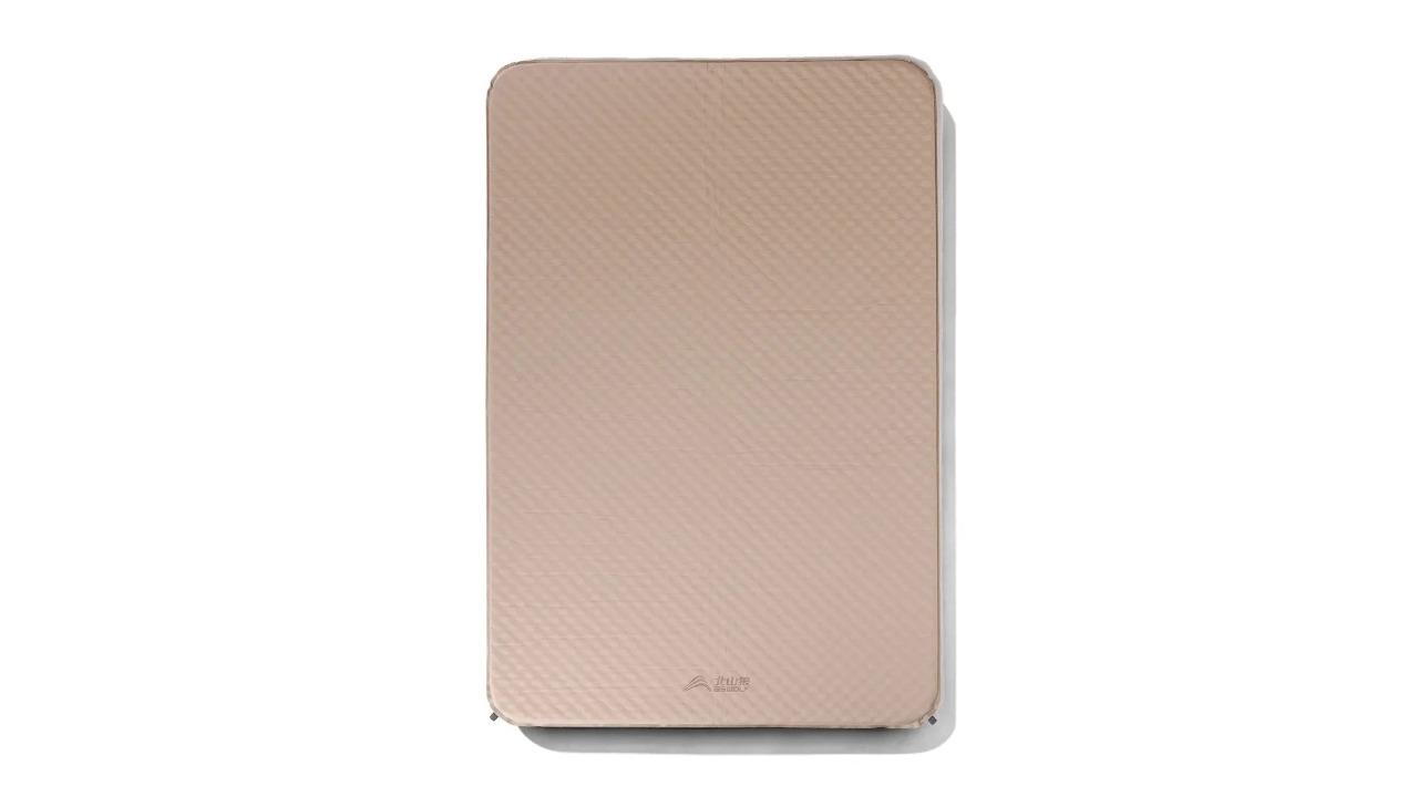 NNEOBA Self-Inflating Camping Air Mattress Thickened Folding Tent - Mat Brown