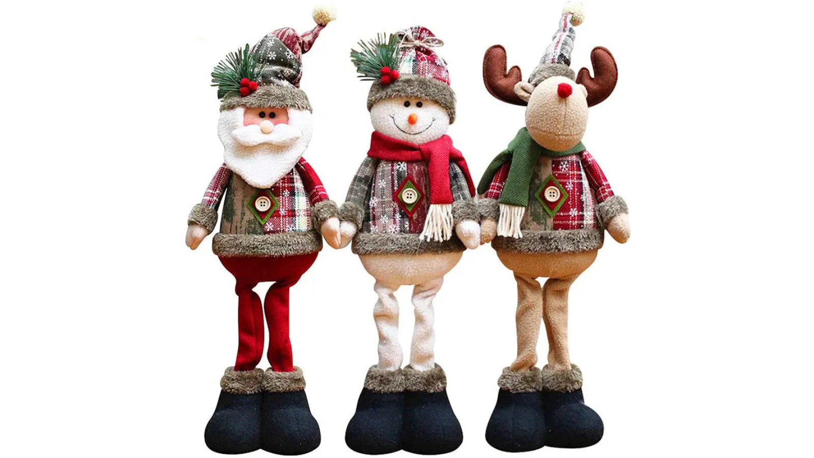 NNEOBA Cheerful Christmas Doll Set