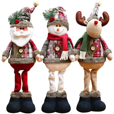 NNEOBA Cheerful Christmas Doll Set