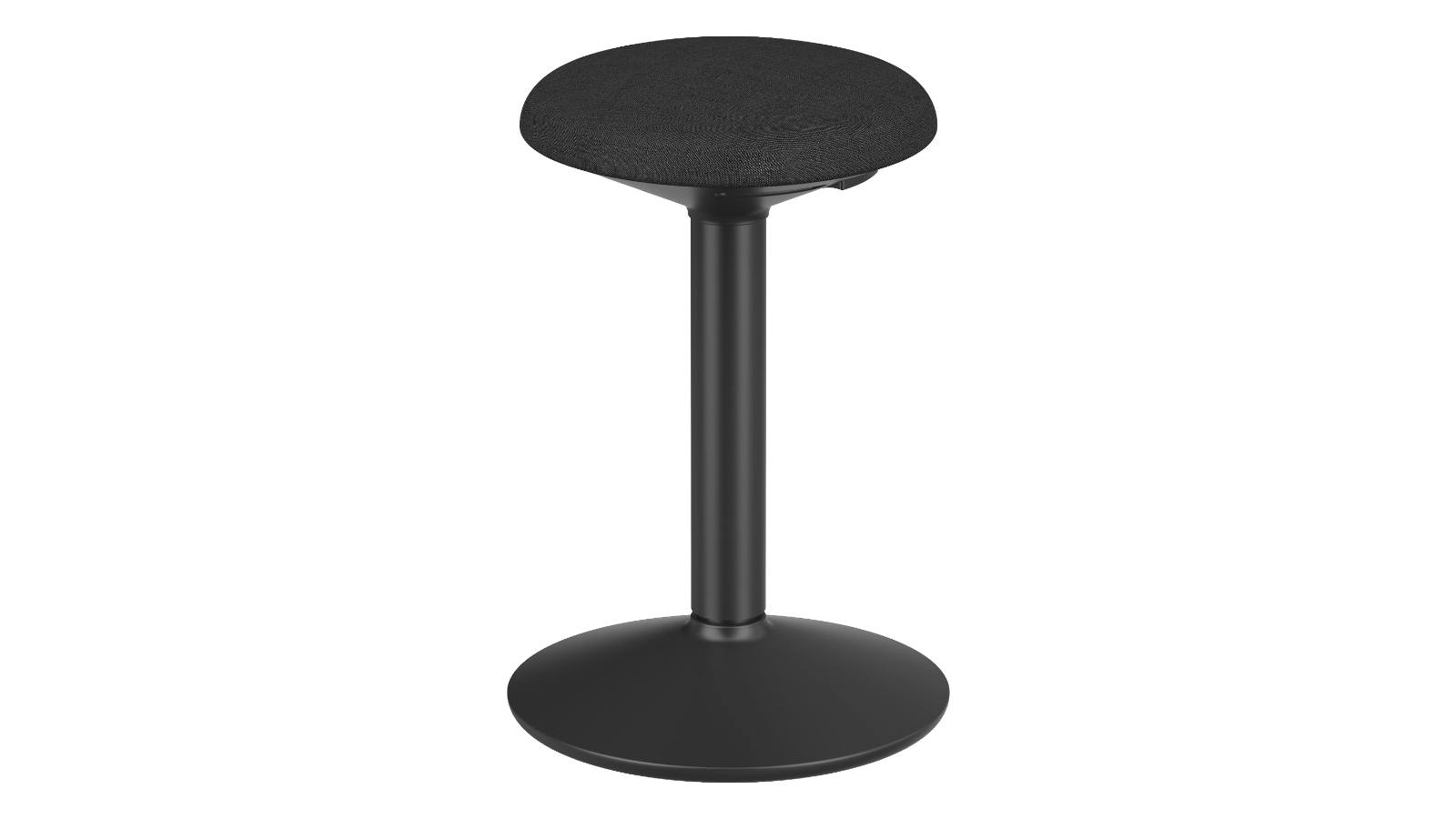 Desky Sit Stand Motion Stool - Black