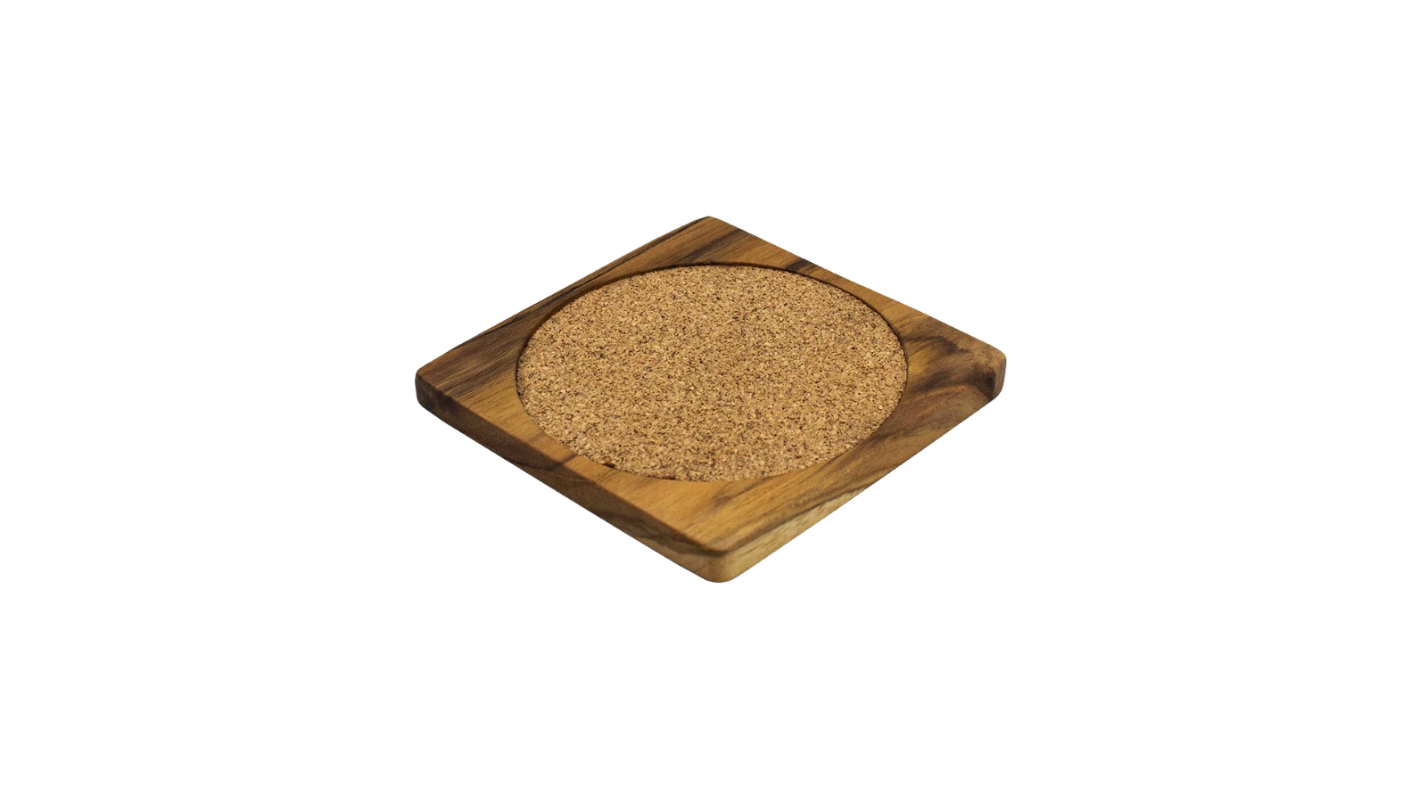 Desky Coaster/Hardwood Desk Accessories - Teak