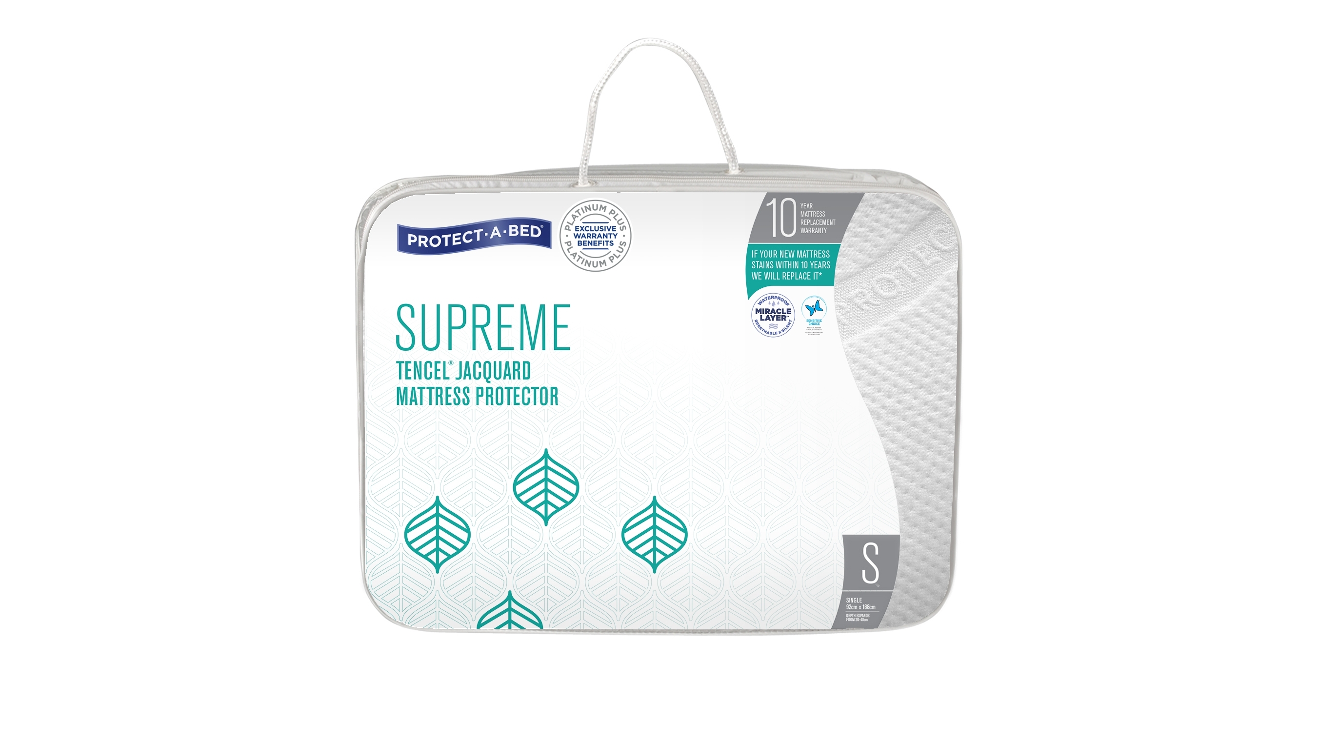 ProtectABed Supreme Single Waterproof Mattress Protector Harvey Norman