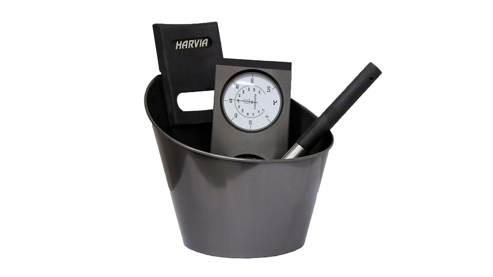 Harvia Black Steel Lux Accessories Set