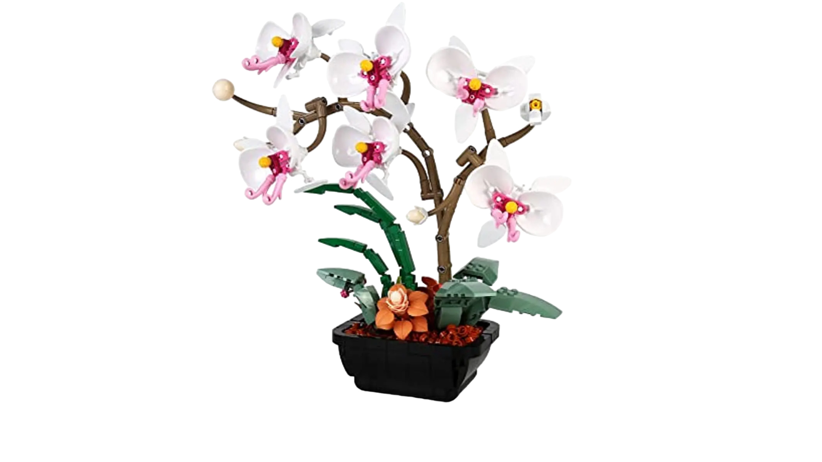 NNEOBA Orchid Flower Building Block