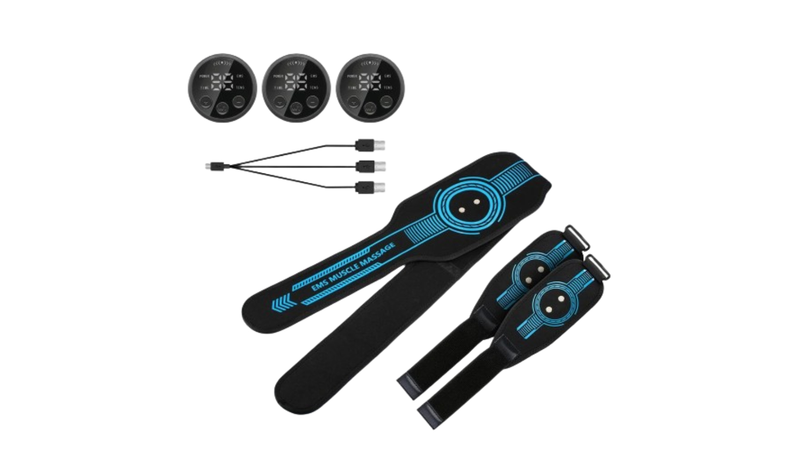 NNEOBA EMS Waist Belt for Abdominal Muscle Stimulation