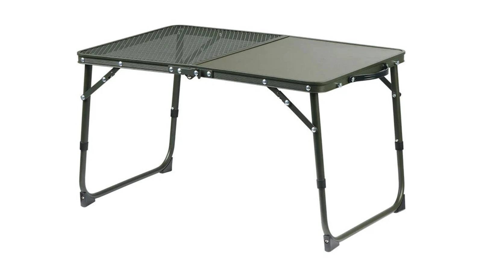 NNEOBA Adjustable Camping Table with Dual Surface Panel - Green