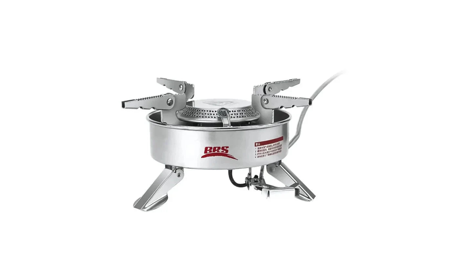 NNEOBA 1940W Strong Firepower Folding Camping Gas Stove - Silver