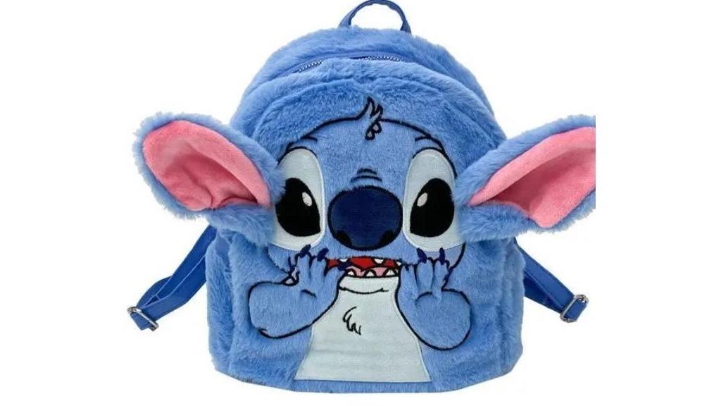 NNEOBA Disney Stitch School Bag for Children - Blue