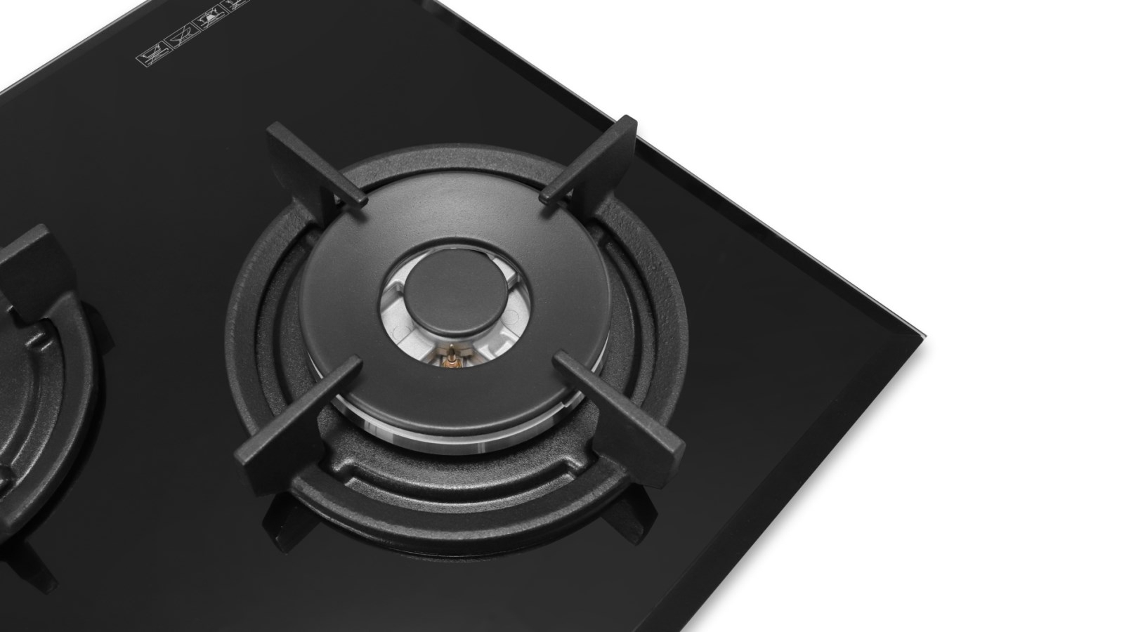 Goldline 930mm 4 Burner Black Glass Gas Cooktop Harvey Norman
