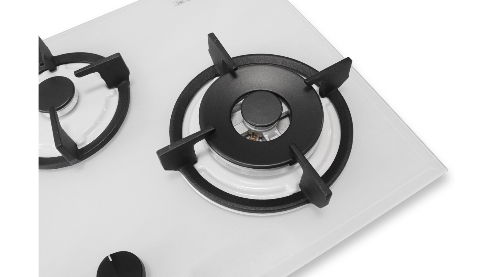 Goldline 930mm 4 Burner Gas Cooktop White Harvey Norman