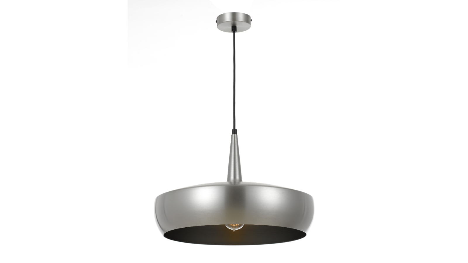 Pretty & Practical Altolux Pendant Light Contemporary Nickel/Silver Statement Lighting