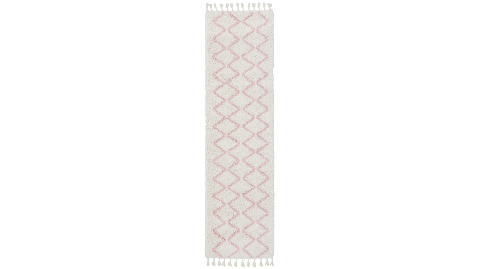 The Weave Studio Lya 11 Pink Runner Rug - 300 x 80cm