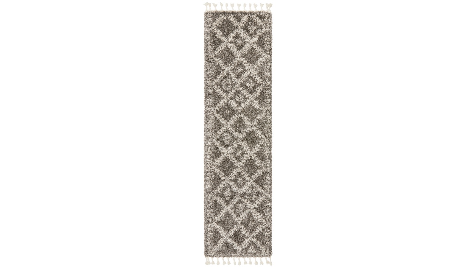 The Weave Studio Lya 33 Grey Runner Rug