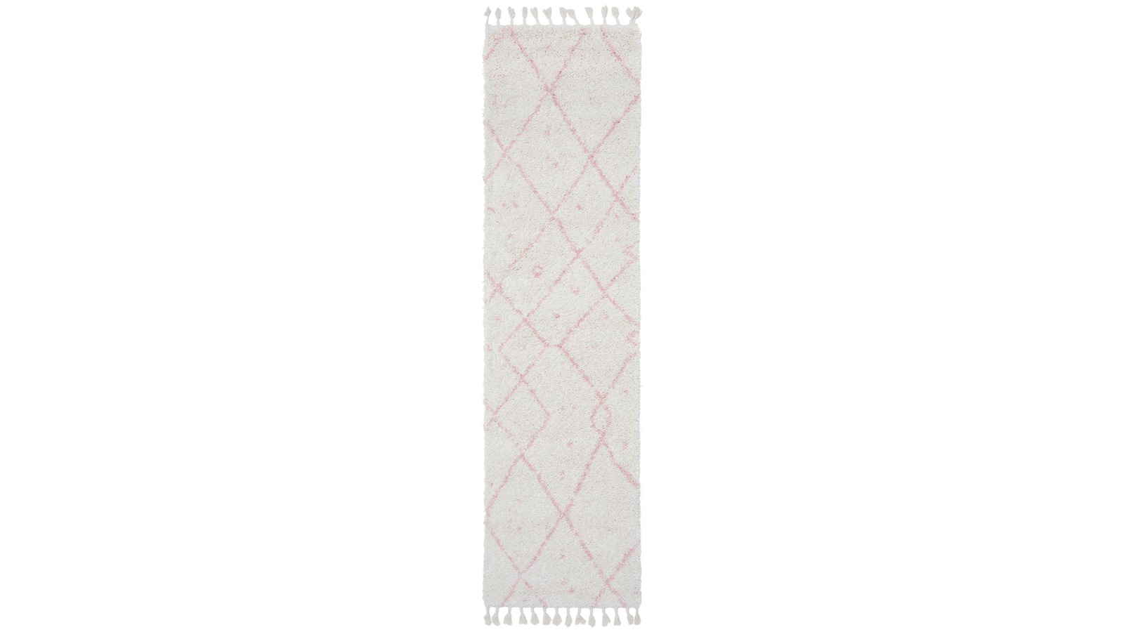 The Weave Studio Lya 44 Pink Runner Rug - 400 x 80cm
