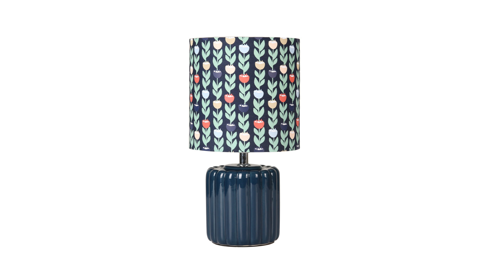Luminea Safia Ceramic Base Table Lamp - Blue