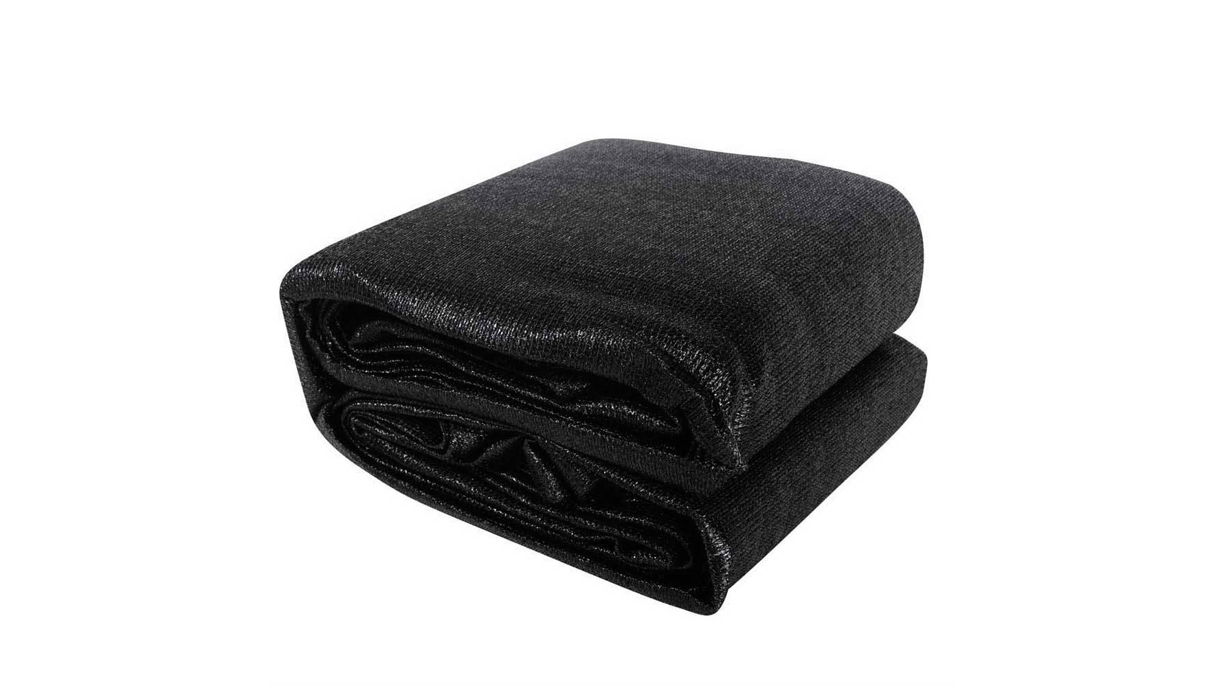 Instahut Sun Shade Sail Cloth 5x7m - Black