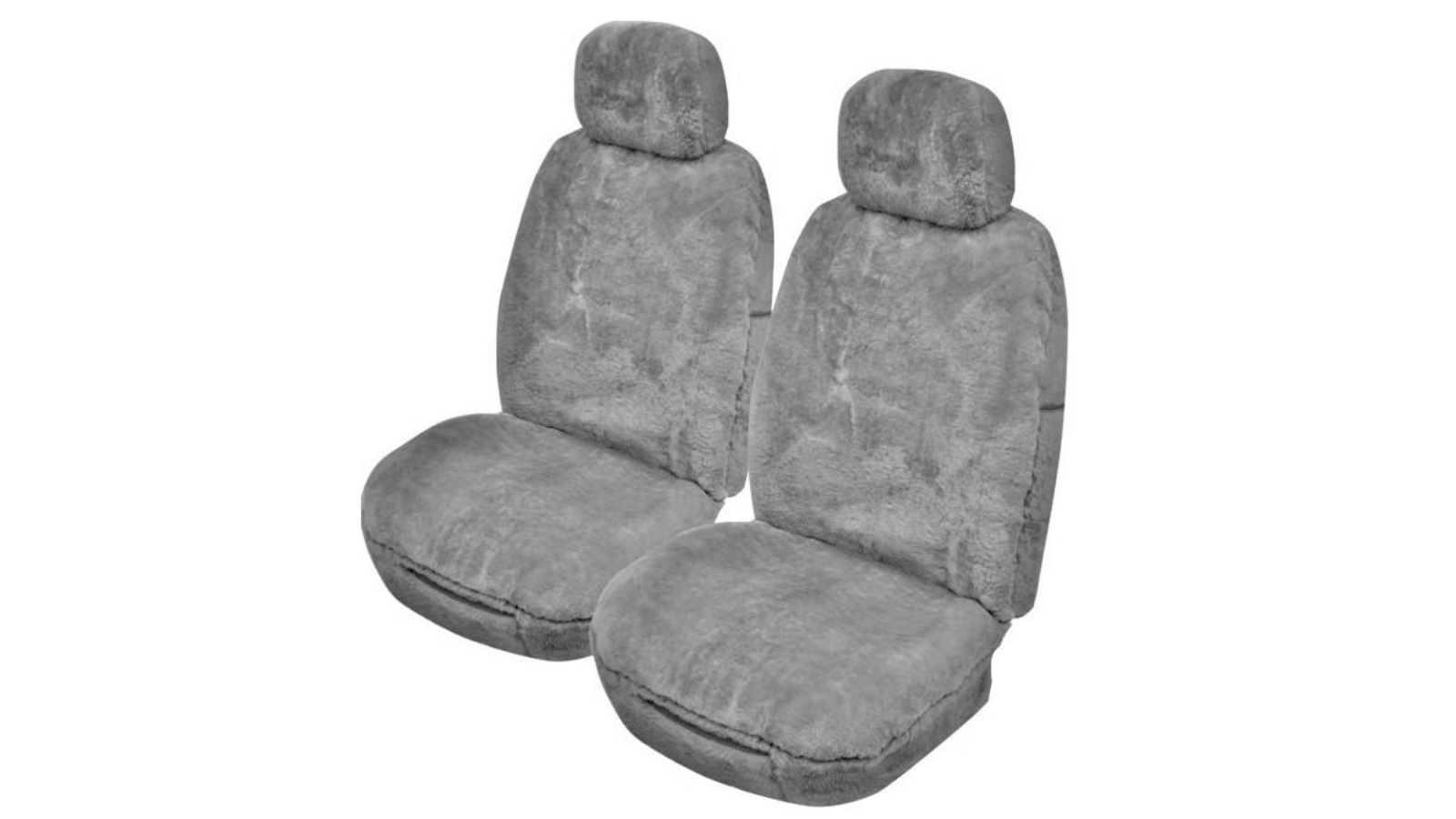 My Car Universal Size Alpine Sheepskin Seat Cover - Grey