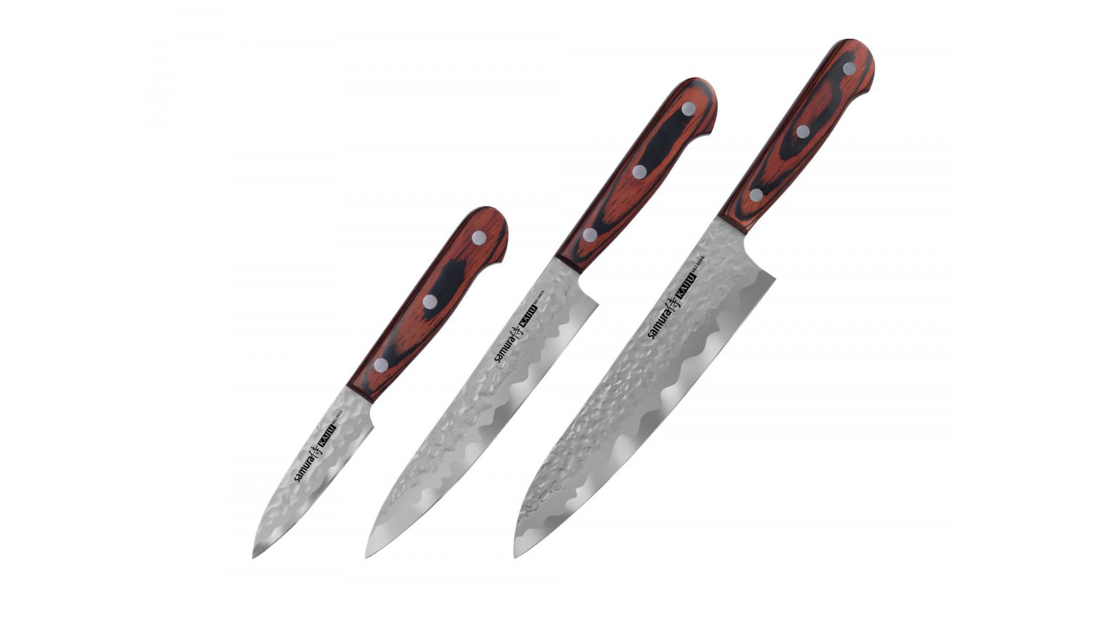 Samura Kaiju Kitchen Knives - Set of 3