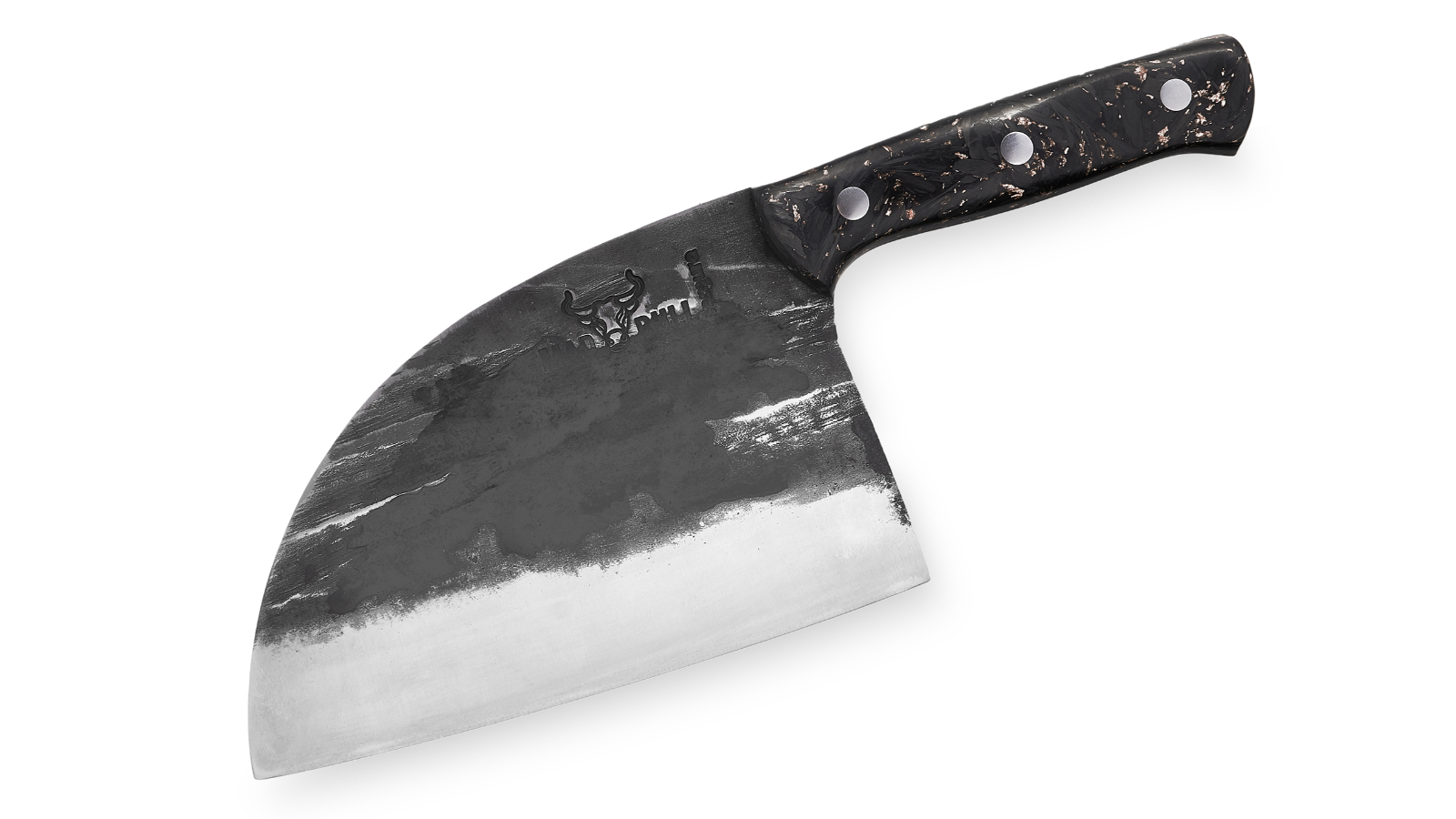 Samura Mad Bull Serbian Chef's Knife with Marble Carbon Handle - 7.0inch