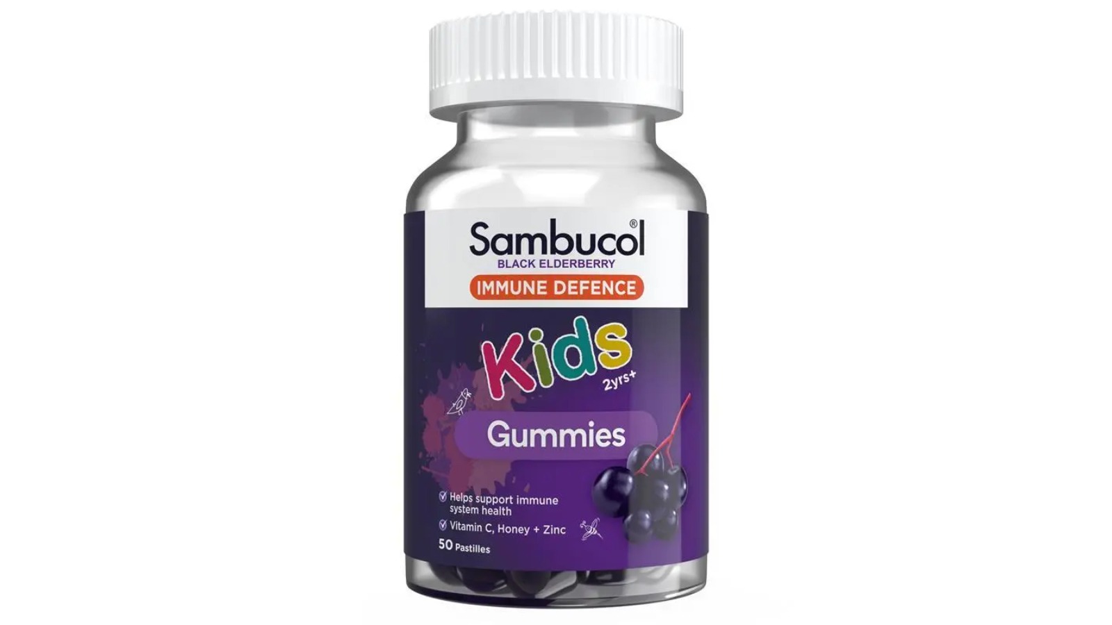 Sambucol 50 Gummies Kids Immunity Supplement