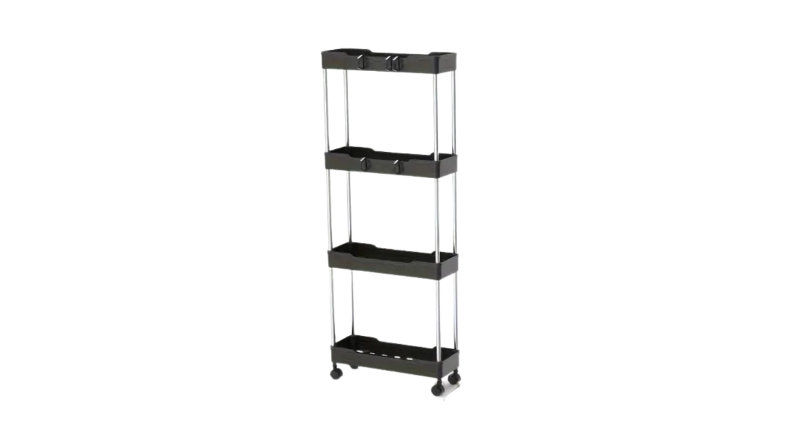 NNETM 4-Tier Rolling Bathroom Storage Cart