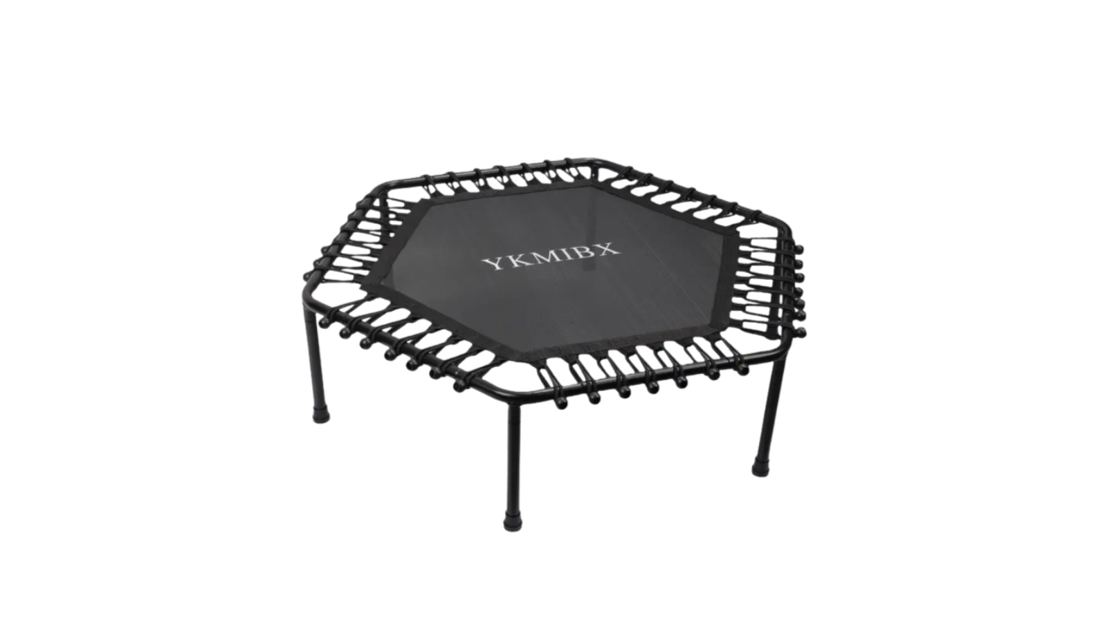NNETM Hexagonal Fitness Trampoline Quiet Bounce Home Gym