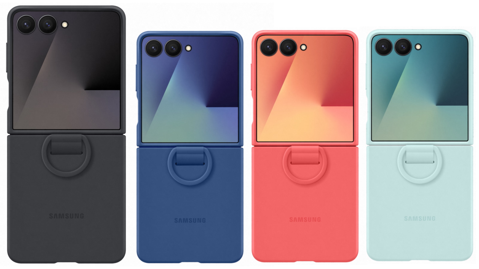 Samsung Galaxy Z Flip7 Ring Case (Silicone)