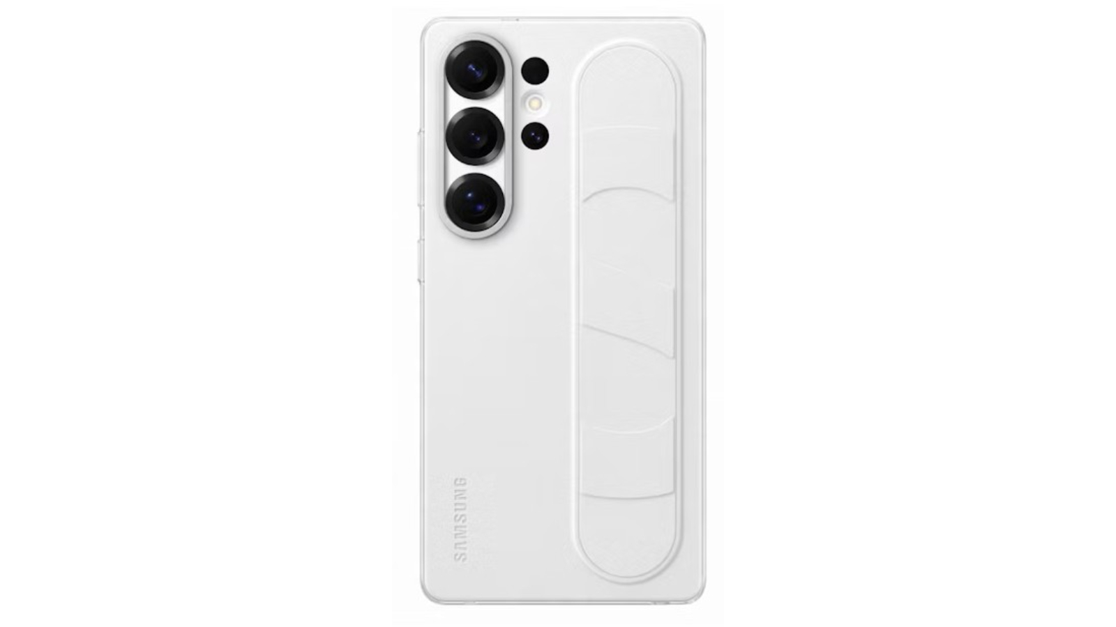 Samsung Galaxy S25 Ultra Standing Grip Case - White