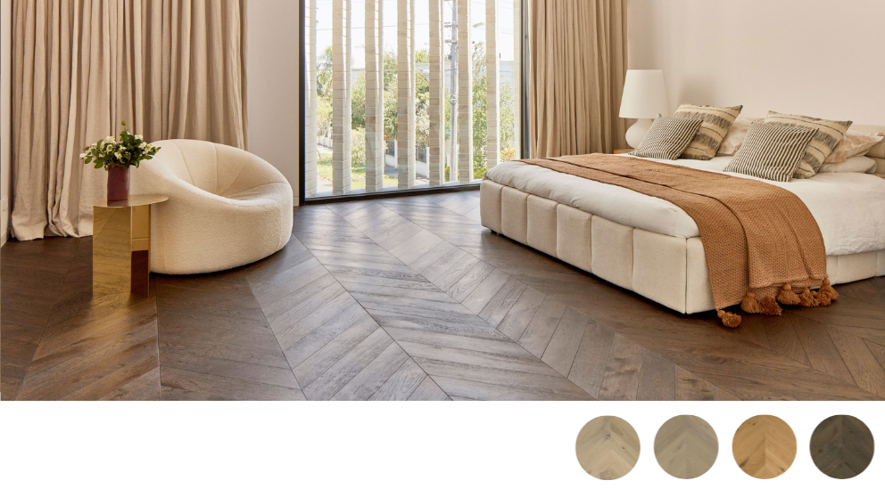 Natural Perfection Highcountry Chevron Timber Flooring