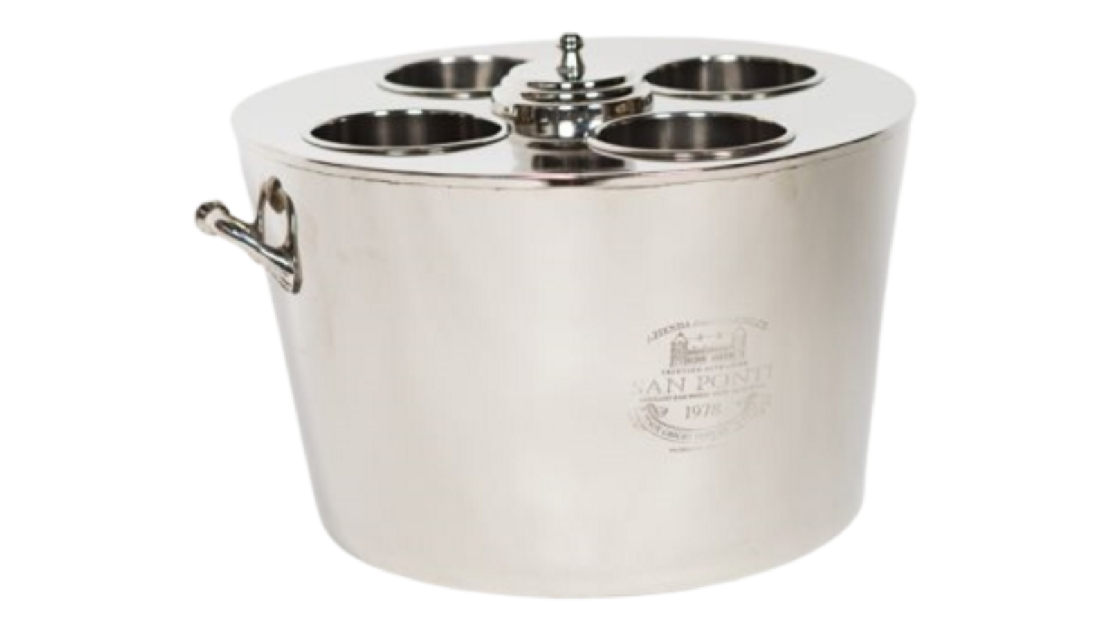 SSH Collection Nickel San Ponti 4 Bottle Wine Cooler Harvey Norman