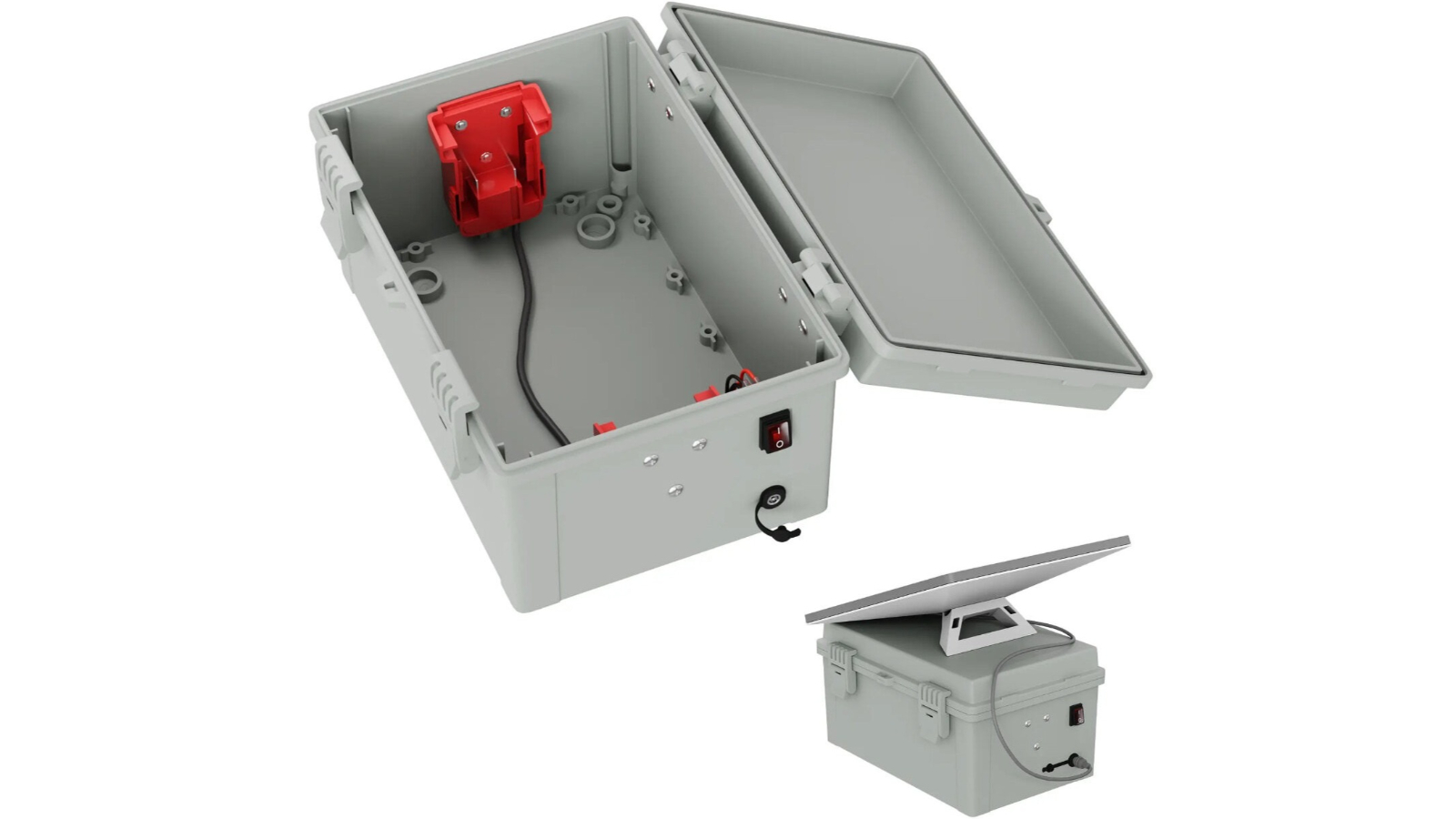 Starbeam Starlink Mini Dual Milwaukee 18V/20V Battery Adapter Box with DC Plug/Switch