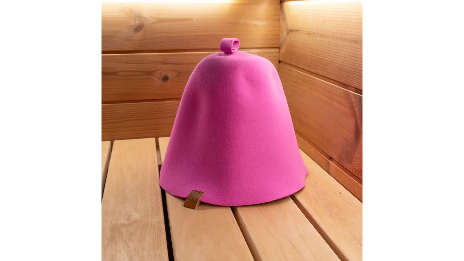 SDS Felt Sauna Hat - Hot Pink