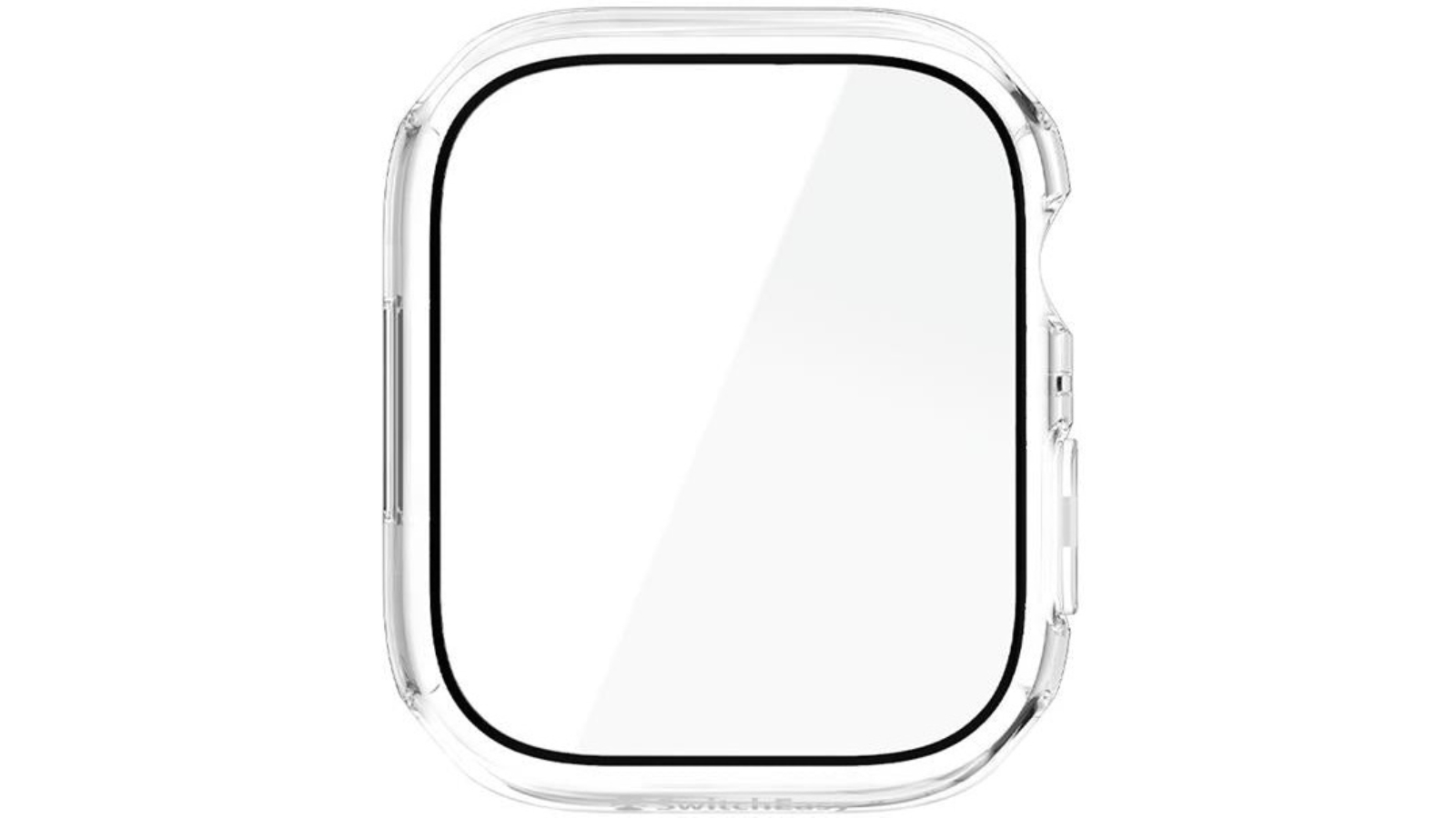 SwitchEasy 4.1cm Hybrid Case for Apple Watch 7/8 - Clear