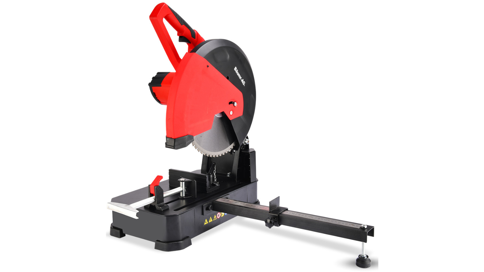 Baumr-AG 2400W Premium Soft Start Low Spark Ceramic Alloy Tooth Blade Metal Cut-off Cold Saw