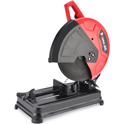 Baumr-AG 2400W Soft Start 45 Degree Mitre Chop Metal Cut-off Saw