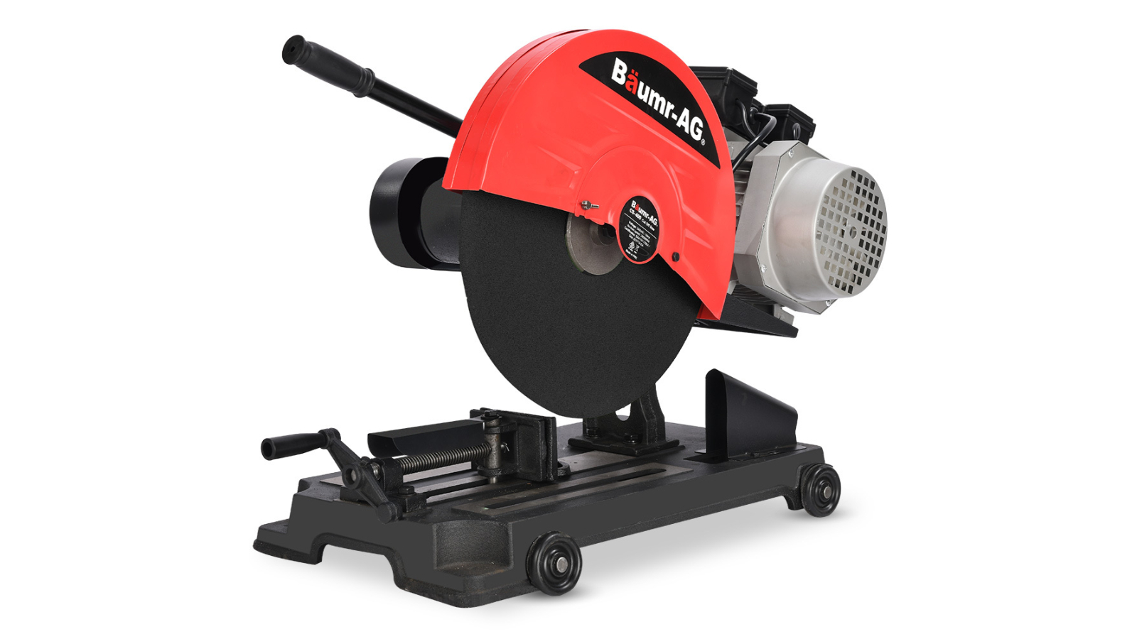 Baumr-AG 2400W Commercial Grade Brushless Motor Soft Start Mitre Chop Metal Cut-off Cold Saw