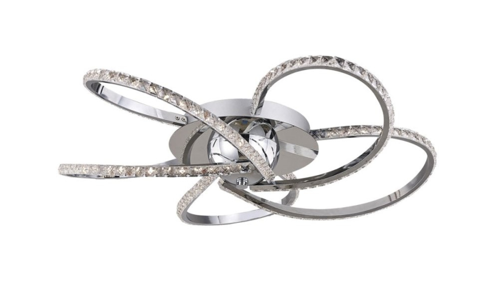 Luminea Sayer Dimmable LED Ceilling Light - Chrome