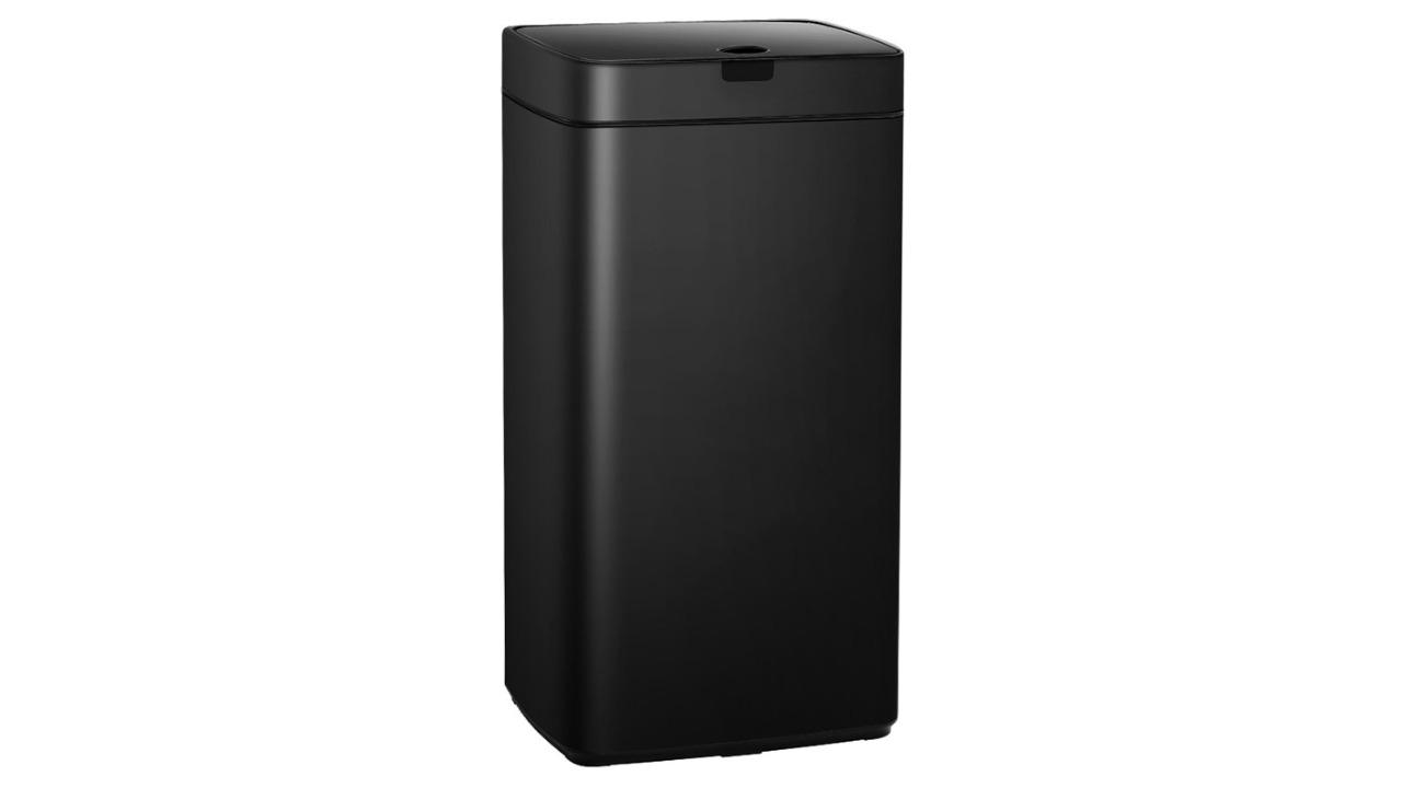 Devanti 45L Motion Sensor Bin - Black