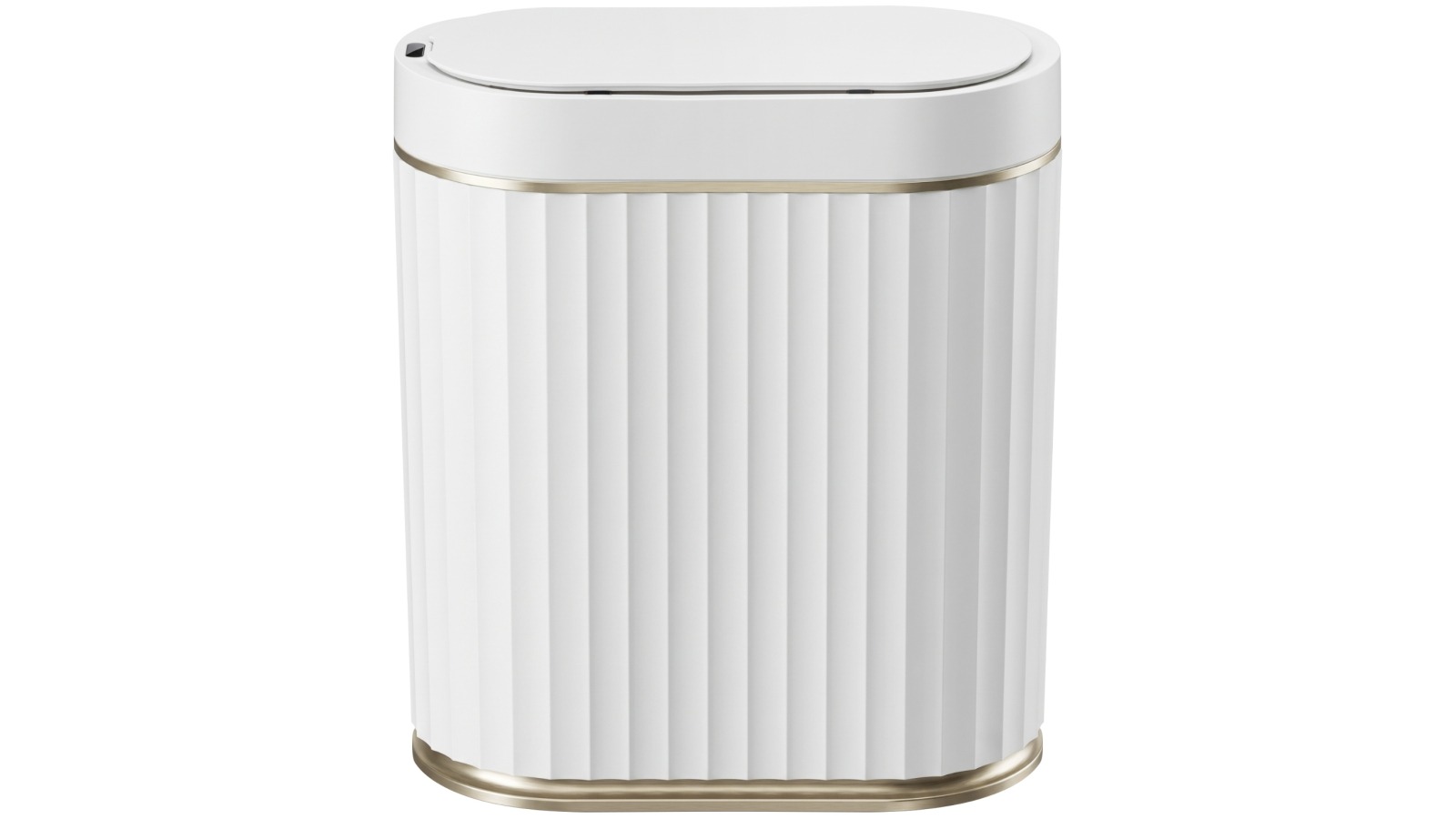 Devanti 7L Slim Automatic Touchless Waste Bin - White