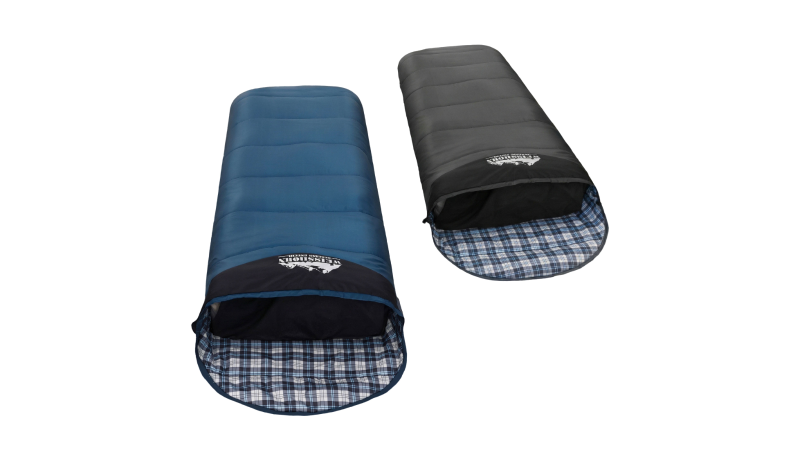 Weisshorn Set of 2 Single Thermal Camping Hiking Tent Sleeping Bag