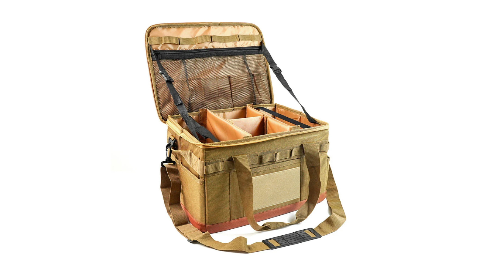 NNEOBA Zipper Camping Storage Anti-Crash Organizer Bag - Khaki