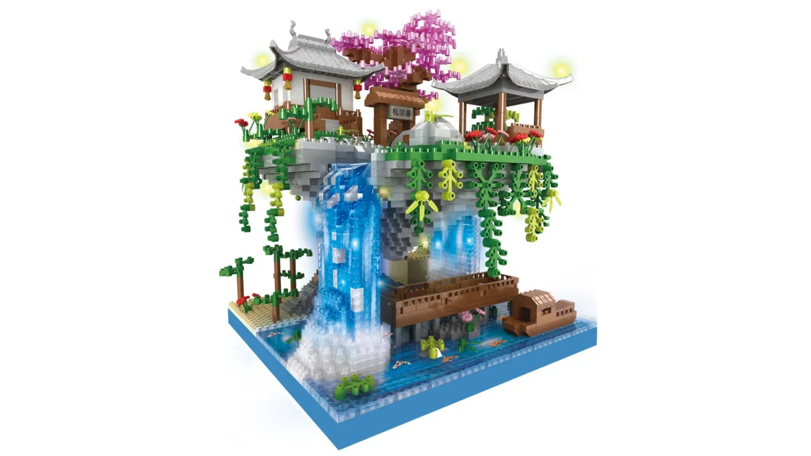 NNEOBA Ancient Architecture: Peach Blossom Pond Castle