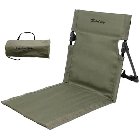 NNEOBA Portable Camping Chair with Backrest Cushion - Green