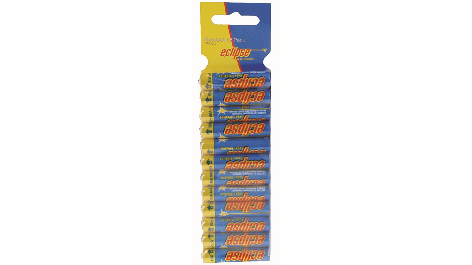 Eclipse 12-Pack Alkaline AAA 1.5V Battery