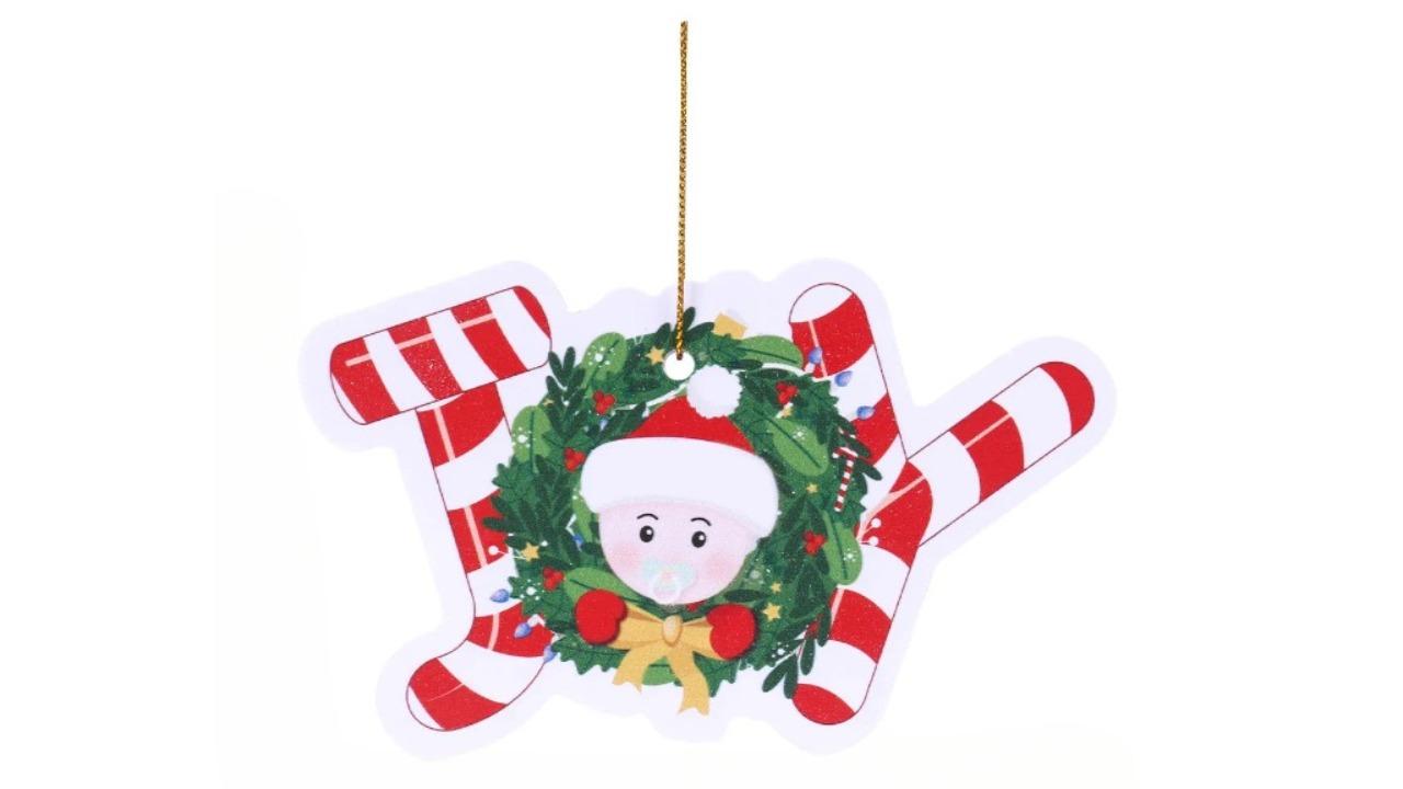 NNEOBA DIY Family Christmas Pendant Decoration