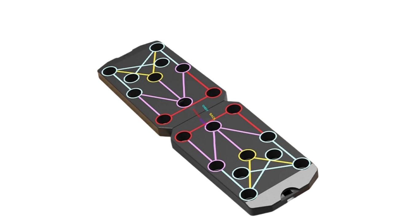 NNEOBA Folding Push-up Board - Black